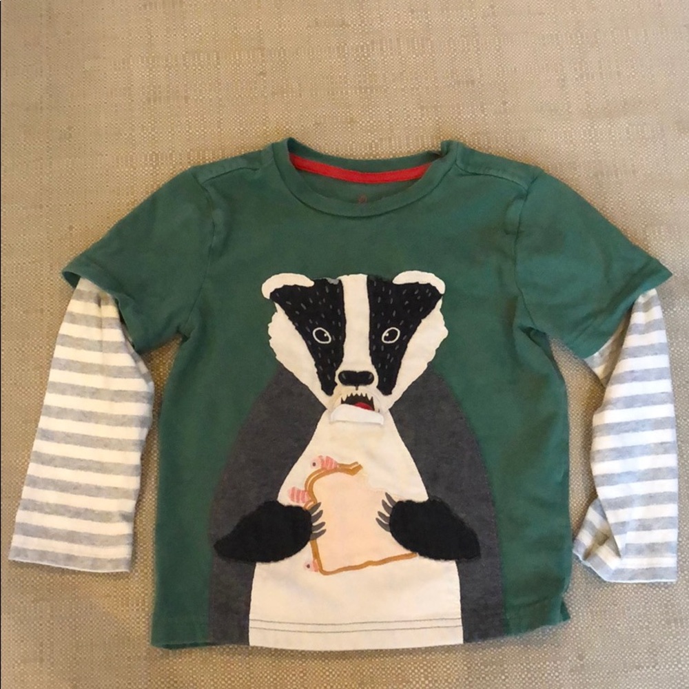 Boden appliqué long sleeved tee